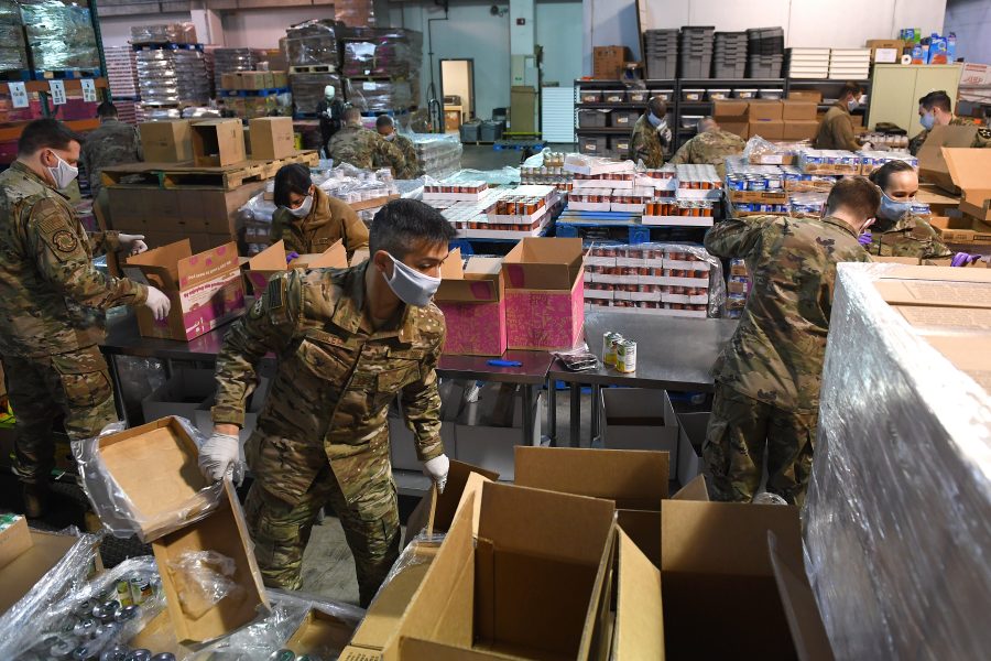 194th Wing activates to support WA food Banks