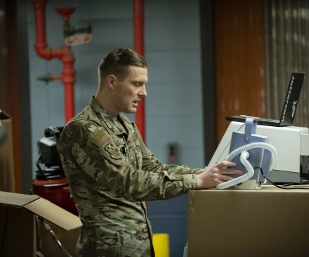 Michigan National Guard COVID-19 Response: Protecting Medical Professionals with Innovation