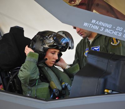First female F-35 pilot begins training