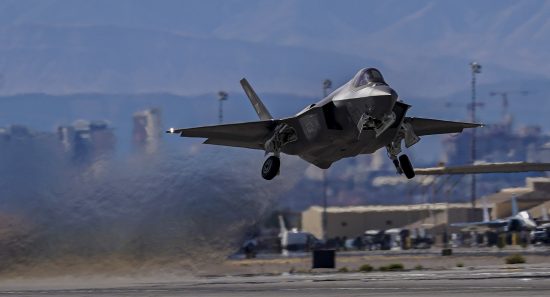 Nellis aircraft take off during WSINT