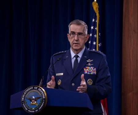 Top DOD Officials Hold News Conference