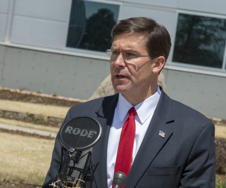 SECDEF Receives USNORTHCOM COVID Briefing