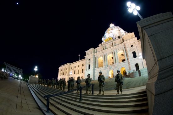 Minnesota National Guard protect Capitol