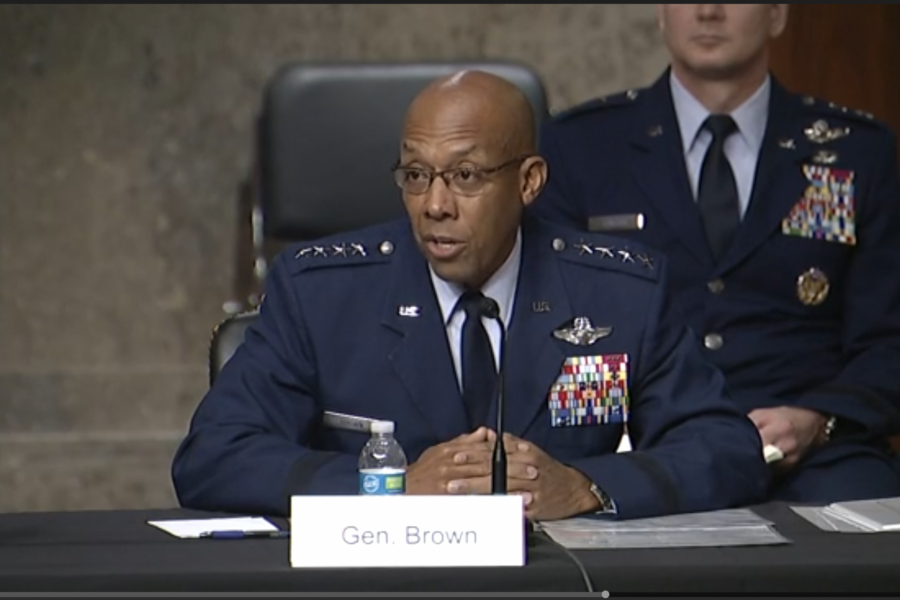 Gen. Charles Q. Brown Jr. SASC Testimony