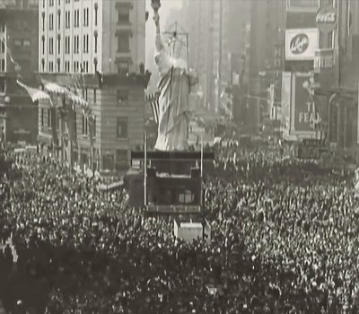 Victory In Europe 1945 New York
