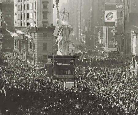 Victory In Europe 1945 New York