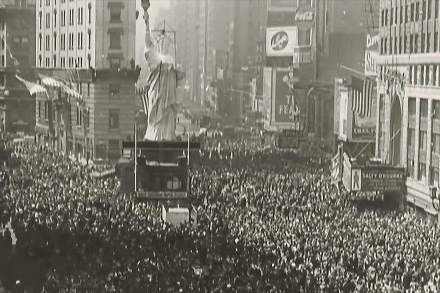 Victory In Europe 1945 New York