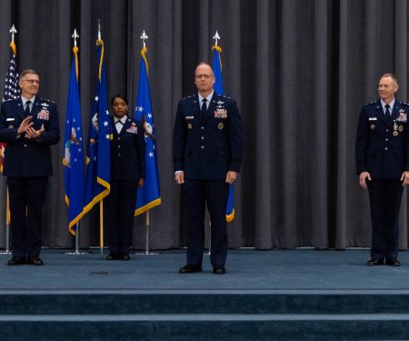 061520 8th AF Change of Command
