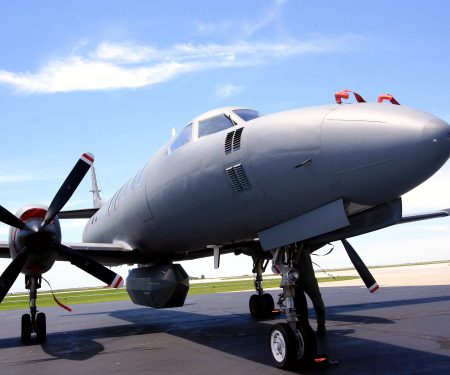 Air Guard plane photographs flood damage