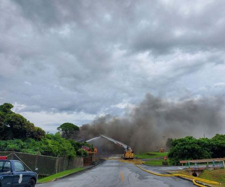 Kadena fire