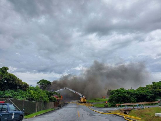 Kadena fire