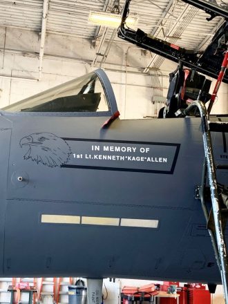 Warner Robins Air Logistics Complex honors fallen Lakenheath pil