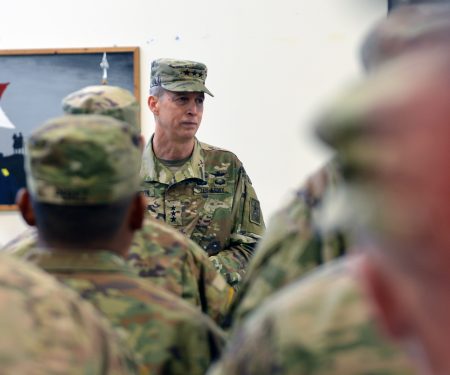 Army National Guard Director Re-enlists Oregon Soldiers