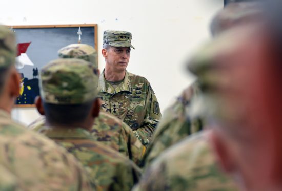 Army National Guard Director Re-enlists Oregon Soldiers