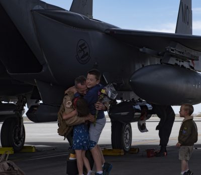 389th Fighter Squadron Redeployment