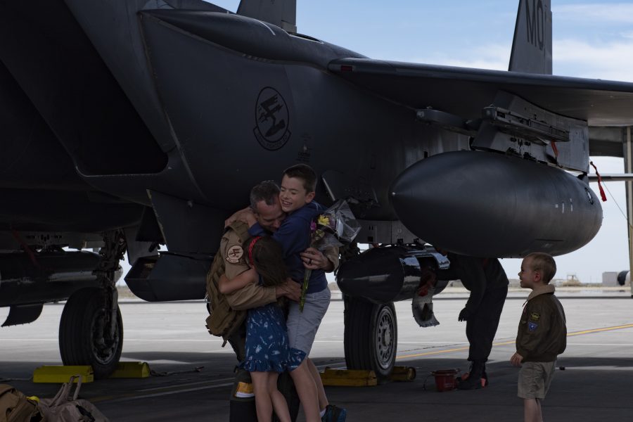 389th Fighter Squadron Redeployment