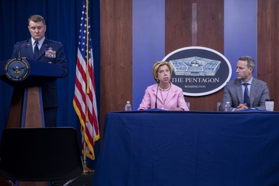 Top Defense Official Briefs Media on COVID-19 Acquisition Policy