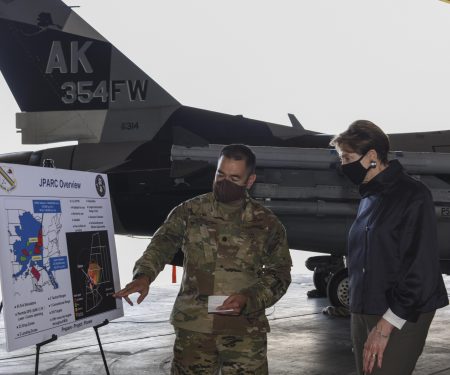 SECAF in Alaska