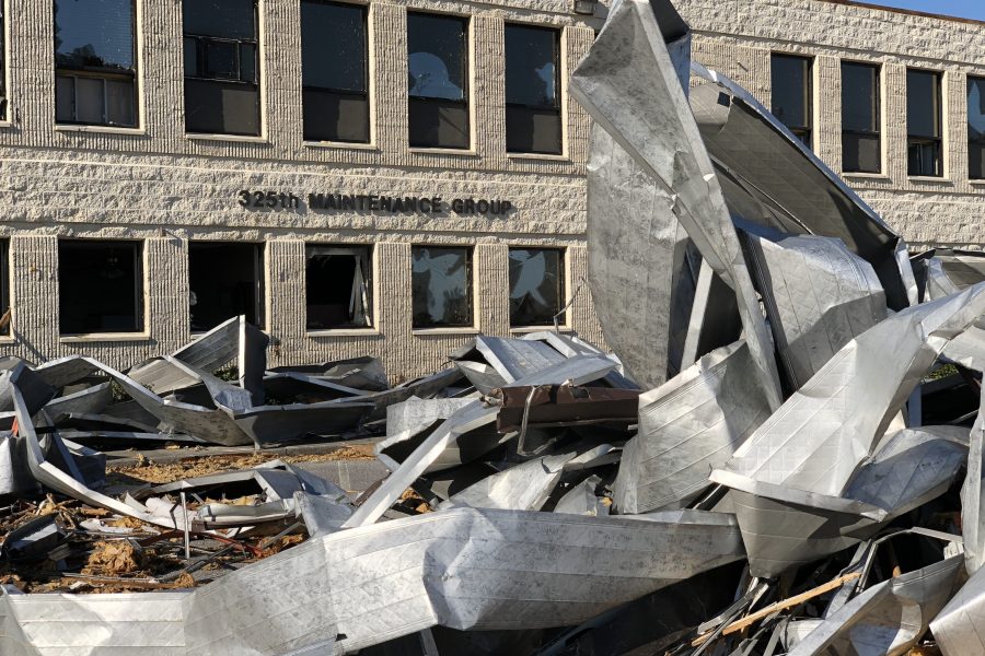 Tyndall Air Force Base Hurricane Damage