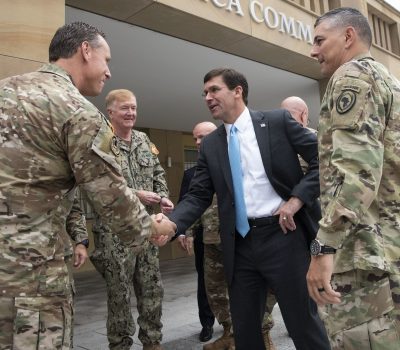 Secretary Esper Visits U.S. Africa Command