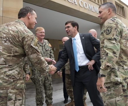 Secretary Esper Visits U.S. Africa Command