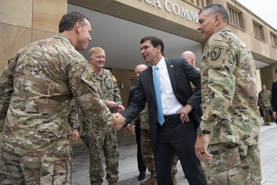 Secretary Esper Visits U.S. Africa Command