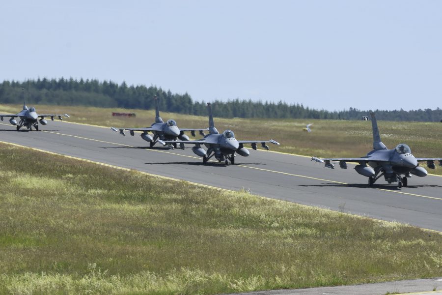 Spangdahlem AB F-16s participate in large force exercise