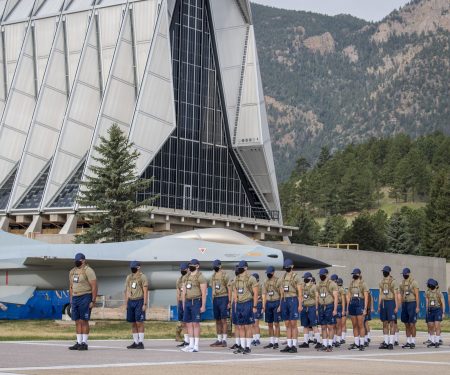 Academy basic cadets begin ROM