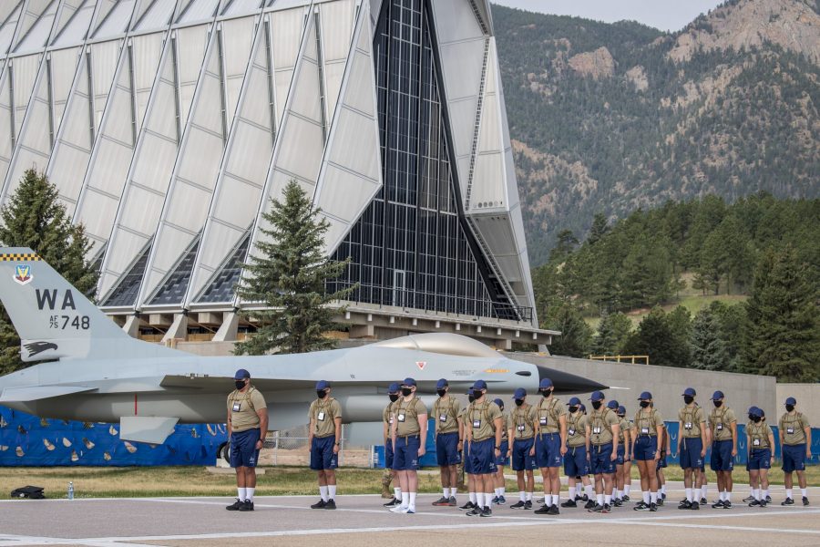 Academy basic cadets begin ROM