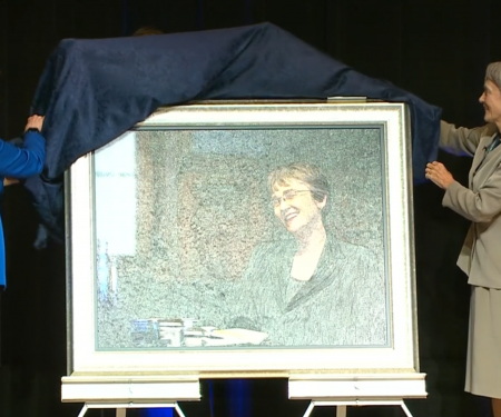 Secretary Heather A. Wilson portrait unveiling