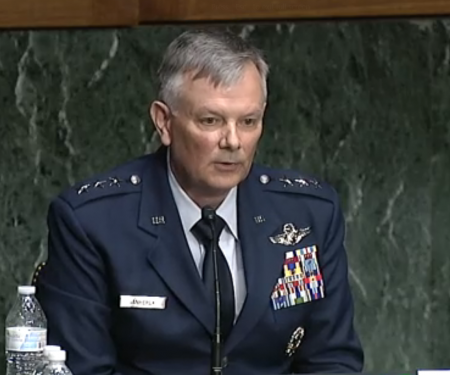 Lt. Gen. Glen D. VanHerck at SASC