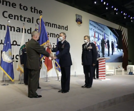 AFCENT Change of Command
