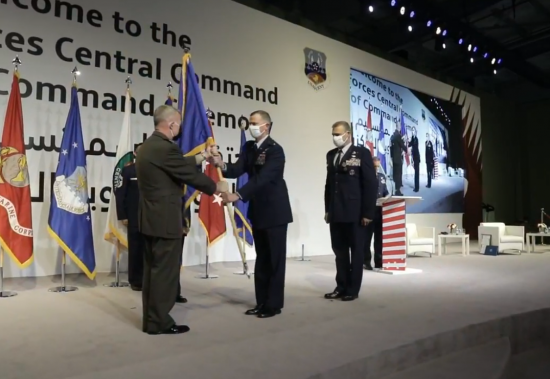 AFCENT Change of Command