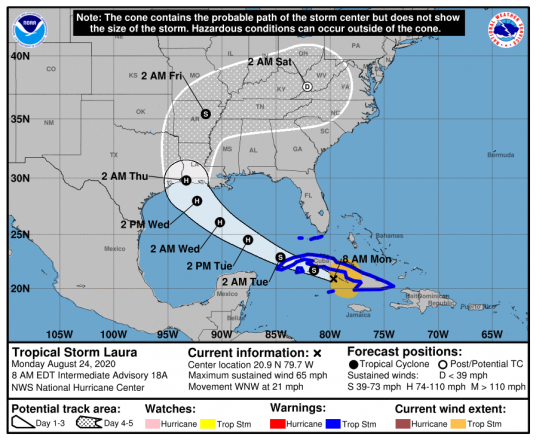 Tropical Storm Laura