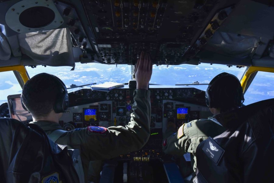 Stratotanker cockpit