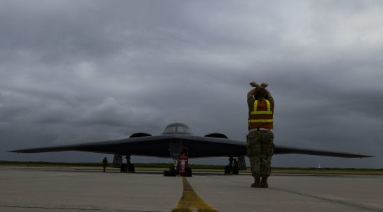 B-2 Spirit arrives at Naval Support Facility Diego Garcia