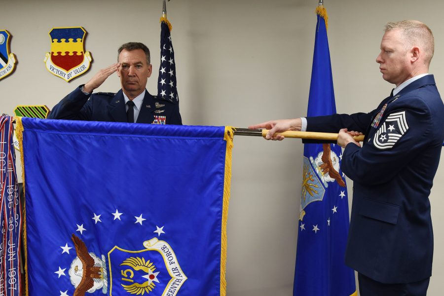 15th Air Force activation ceremony