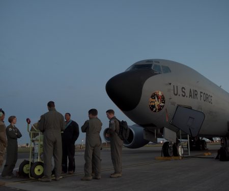 100th ARW supports F-16s over Black Sea