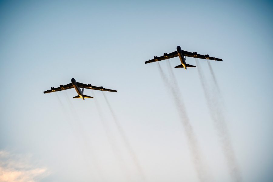 B-52 NATO overflight