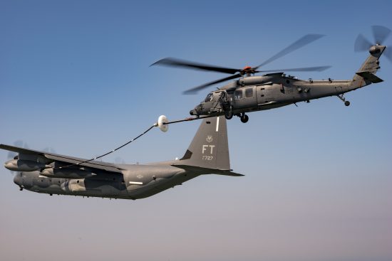 HH-60W First Aerial Refueling