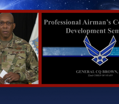CSAF Gen. Brown at AFSA