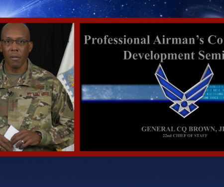 CSAF Gen. Brown at AFSA