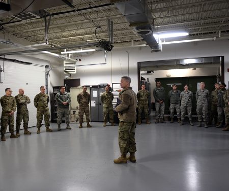 16th AF Visits Team Offutt