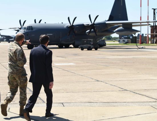 SECDEF at Mildenhall