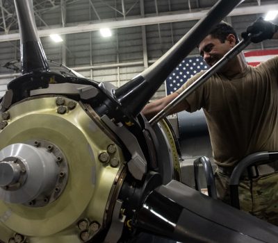 353rd SOAMXS Airmen swap MC-130J engine, maintain readiness