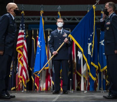 Air Force Life Cycle Management Center Change of Command ceremony