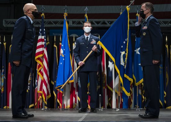 Air Force Life Cycle Management Center Change of Command ceremony