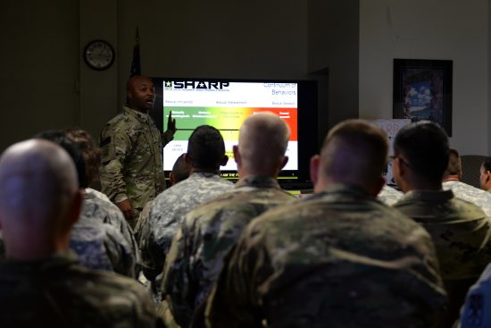 Soldiers sharpen their resolve to prevent sexual assault and harassment