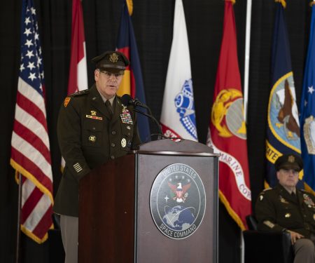 USSPACECOM Change of Command