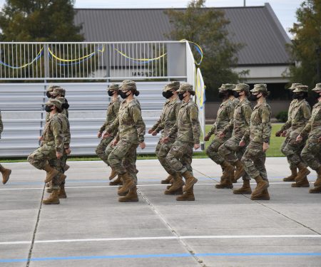 Keesler BMT graduation ceremony September 18, 2020